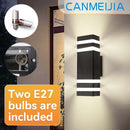 Axyaa Outdoor Waterproof LED Wall Light Fixture for Stairs and Entrance Decor
