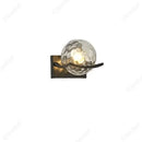 Axyaa LED Glass Spherical Wall Lamp E27 for Bedroom Indoor Lighting
