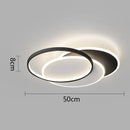 Axyaa Nordic Smart LED Ceiling Light for Home Decor, Dimmable Indoor Lighting