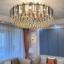 Axyaa Nordic Crystal LED Chandelier for Home Art Decor Lighting