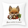 Axyaa Cartoon Animal Cushion Cover 45*45cm