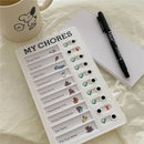 Axyaa Kids Daily Chores Chart for Responsibility & Self-discipline