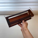 Acrylic Remote Control Organizer Holder Rack by Axyaa - Clear Display Box