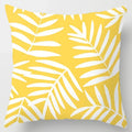 Axyaa Yellow Flower Pillowcase for Home Sofa Lumbar Cushion