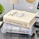 Axyaa Kawaii Phone Case & Cable Organizer Box: Cute Desk Storage Container