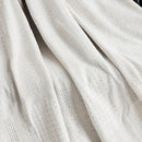 Axyaa Knitted Sofa Blanket with Tassel - Versatile Spring/Autumn Throw