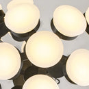 Axyaa Sphere Moon Pendant Chandelier for Modern Decor Lighting