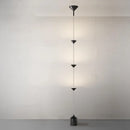 Nordic Bedside Floor Lamp Adjustable Metal Marble Base Modern LED Luminaria by Axyaa