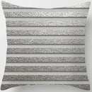Axyaa Gold Geometric Flow Elements Pillow Case Cover Home Decor Accessories