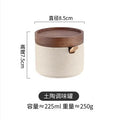 Axyaa Ceramic Seasoning Jar Set with Lid, Set of 3 Kitchen Containers