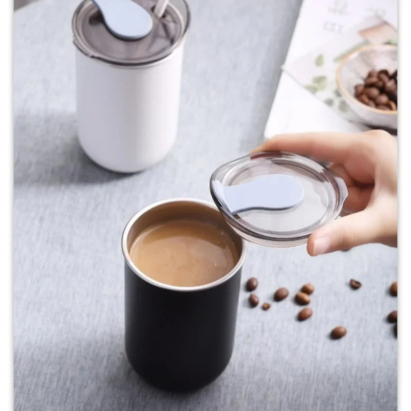 Axyaa Stainless Steel Insulated Coffee Mug with Lid - 300ML