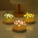 Axyaa Tulip Flower LED Night Light: Handmade Bedroom Decor & Birthday Gift