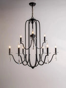 Axyaa French American Crystal Lighting for Living Room, Restaurant, and Homestay