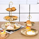 Axyaa Stainless Steel 3-Layer Cake Tray & Dessert Stand - Elegant Table Display Stand