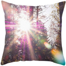 Axyaa Vintage Forest Pattern Pillow Case - Designer Sofa Cushion Cover