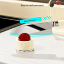 Axyaa Knife Sharpener | Pocket-sized with Suction Base | Safe & Easy Knife Sharpening