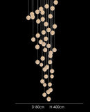 Axyaa Ring LED Pendant Light: Modern Chandeliers for Living Room & Dining Room