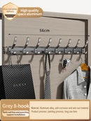 Axyaa Space Aluminum Wall Hook Hanger for Bathroom and Closet
