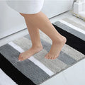 Axyaa Soft High-Pile Microfibre Bathroom Rug - Absorbent & Non-slip Mats
