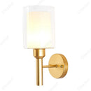 Axyaa Retro Glass LED Wall Lamp for Indoor Lighting Decoration