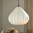 Axyaa Vintage Cloth Bedroom Pendant Light Retro Fabric Chandelier