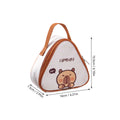 Axyaa Triangle Insulated Lunch Box Bag - Kids Food Thermal Picnic Cooler Bag