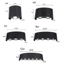 Axyaa LED Wall Light Waterproof Outdoor Modern Nordic Style Porch Garden Lamp