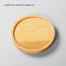 Axyaa Bamboo Coaster Set for Home Decor and Kitchen, Multi-use Wood Tray Plate