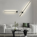 Axyaa Modern LED Wall Lamp for Home Decor - Gold Black