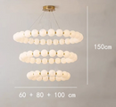 Axyaa LED Chandeliers for Modern Living Room Indoor Lighting