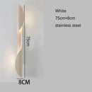 Axyaa Stainless Steel Scroll Gold Wall Lamp for Study, Restaurant, Aisle