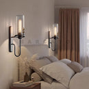 Axyaa Glass Lampshade Wall Lamp | Minimalist American Countryside LED Decoration
