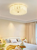 Axyaa Modern Crystal Chandelier Light - Elegant Glass Lamp for Home Living Dining Bedroom