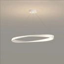 Axyaa Geometric LED Pendant Lights: Modern Nordic Minimalist Suspension Lamp for Home and Restaurant.