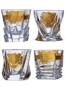 Axya Medusa Gold Head Glass: Whisky, Wine, Beer, Water Multi-Function Glass