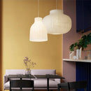 Axyaa Nordic Silk Lamp Fabric Pendant Light for Home Decor