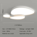 Axyaa Modern Round LED Ceiling Lamp Dimmable Lighting for Living Room Bedroom Study