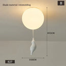 Axyaa Bear Cartoon Kids Pendant Light Bedroom Children's Room Decor LED