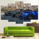 Axyaa Skyline Supra Sports Car Canvas Wall Art Decor for Home Living Room