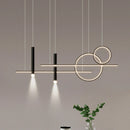 Axyaa Modern Pendant Lights LED Chandelier for Dining Room Lighting