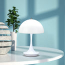 Axya LED Mushroom Table Lamp: Portable, USB Charging, Dimmable, Flower Bud Design