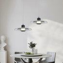 Axyaa Glass Wall Lamp: Nordic Minimalist LED Light for Modern Living Room