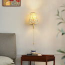 Axyaa Flower Cloth Wall Lamps: LED Wall Art Decor for Bedroom, Bathroom, and Staircase
