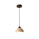 Axyaa Stone Bowl Pendant Light for Dining Room and Living Room