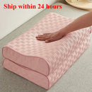 Axyaa Waffle Latex Pillow: Cervical Spine Support for Better Sleep