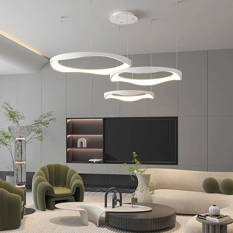 Axyaa Salon Chandelier Dining Room Pendant Light Fixture, Indoor Ceiling Lamps