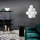 Axyaa Contemporary Grape Chandelier: Glass Ball Pendant Lamp for Living Room, Bedroom, and More