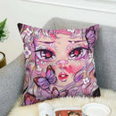 Axyaa Couple Pillowcases 45x45: Eunpyon Art Decorative Cushion Cover for Fall Decor
