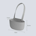 Axyaa Silicone Sink Holder Bathroom Storage Basket Sponge Soap Dish Bag