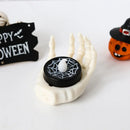 Axyaa Halloween LED Candlesticks Night Light - Battery Powered Electronic Candle for Party Décor